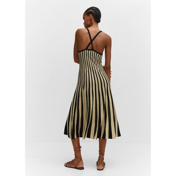 RARE!!! MANGO Striped Knit Dress NWT - Picture 8 of 10